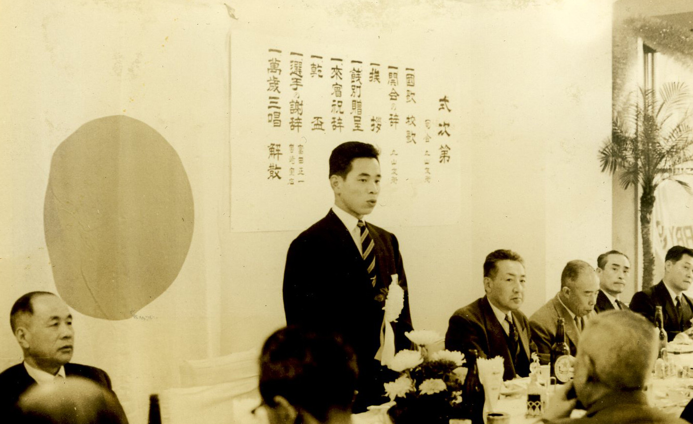 歓送会の冨田氏
